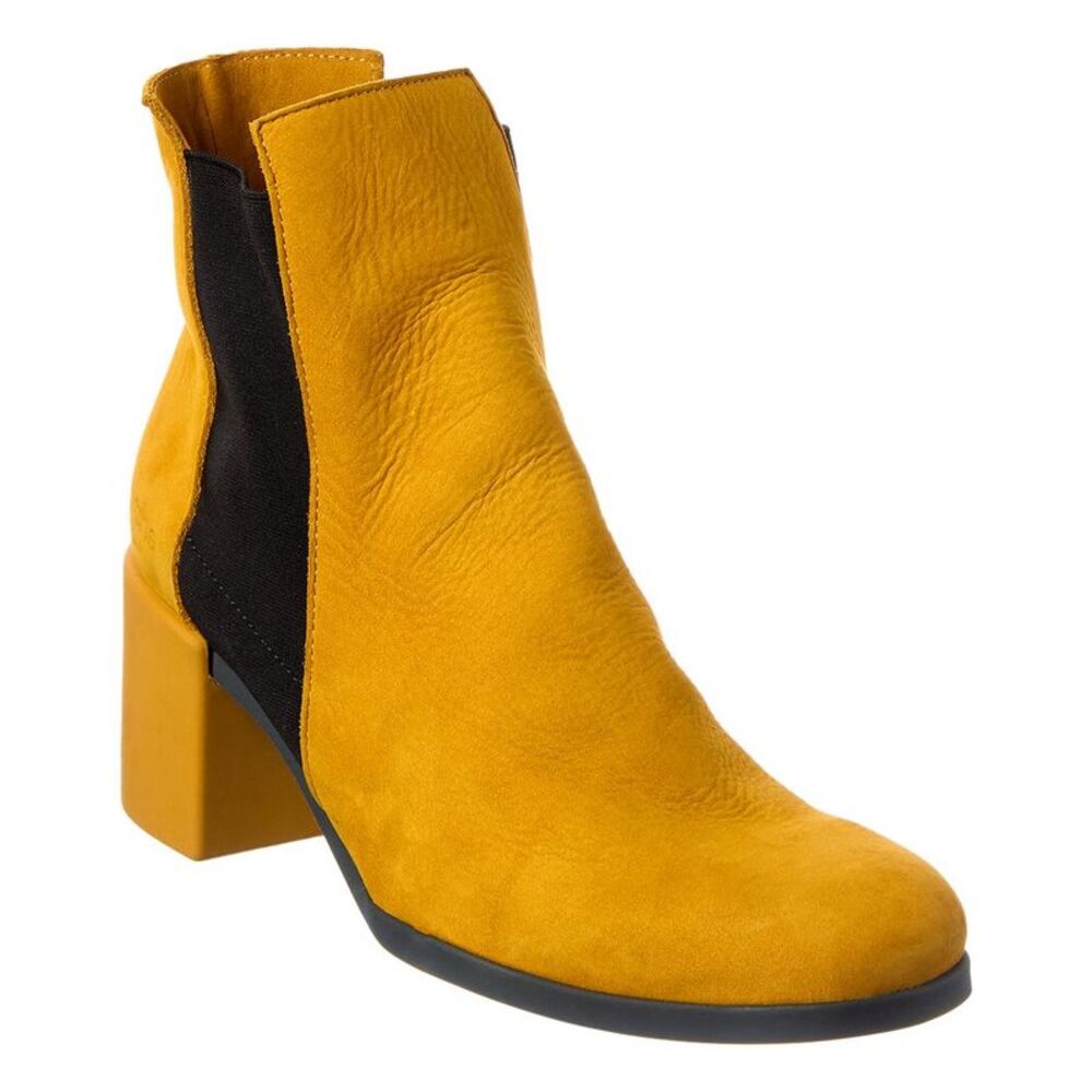 Arche Angaro Leather Bootie, Orange